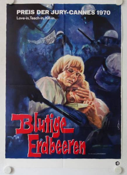 The Strawberry Statement original release german movie poster